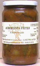 Aubergines Frites  la Provenale 72cl
